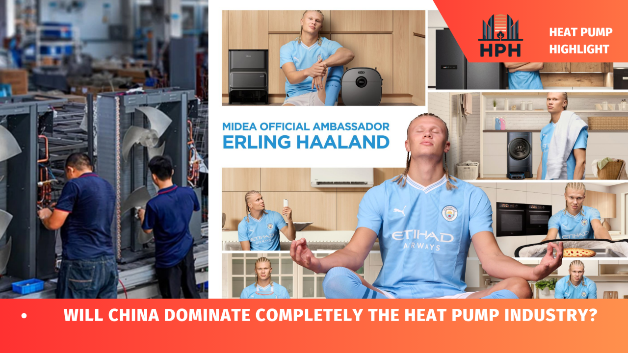 Will China dominate the heat pump industry? 10 Midea Heat Pumps